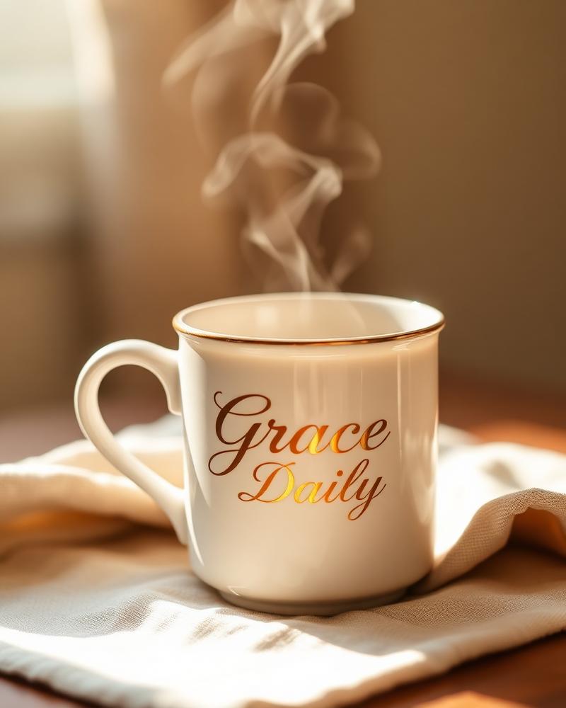 “Grace Daily” Ceramic Mug