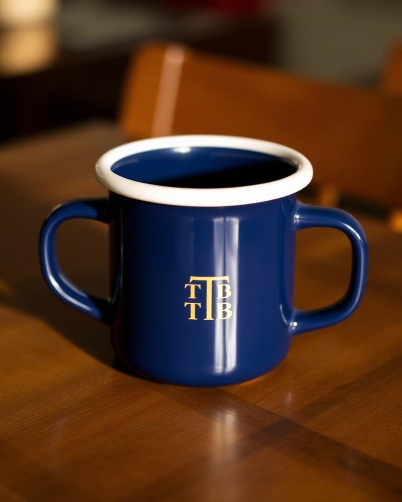 TTB Logo Enamel Mug